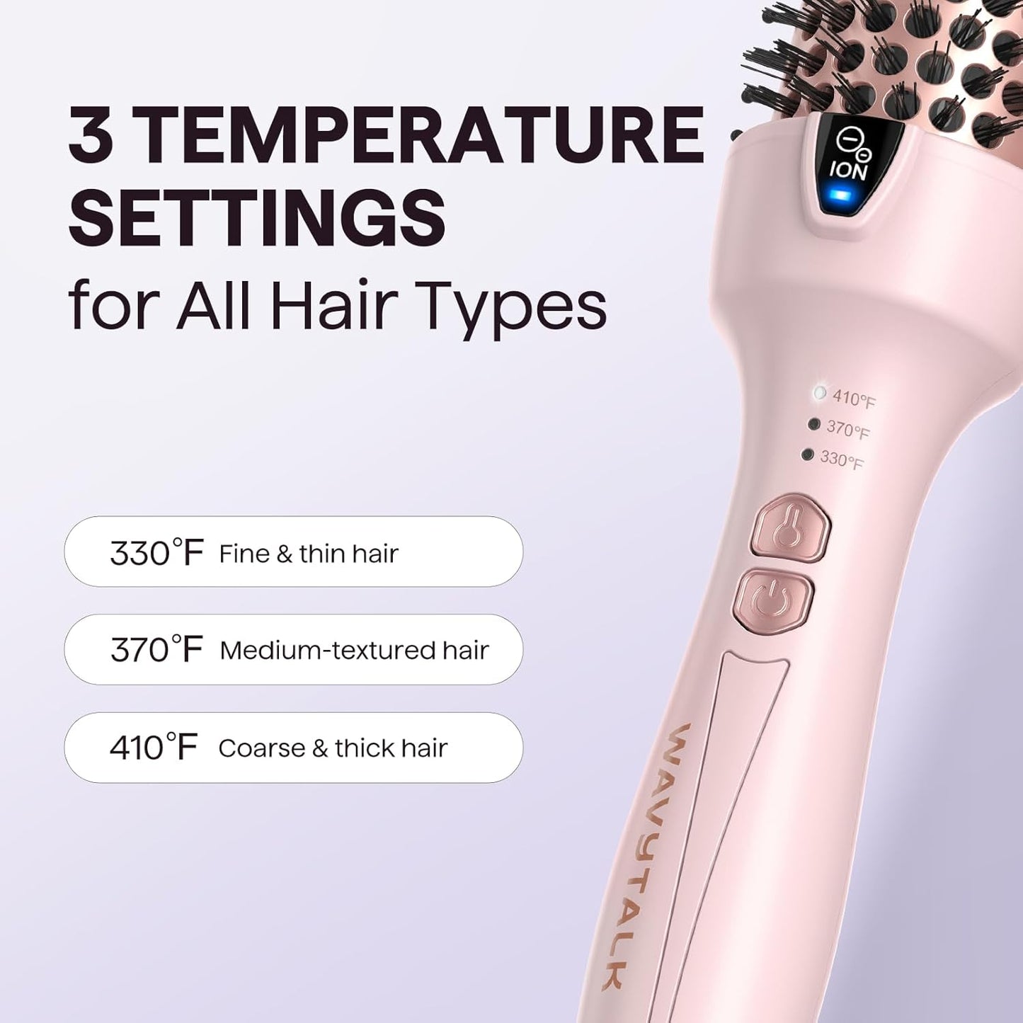 Wavytalk - Blowout Boost Ionic Thermal Brush (Updated Version)