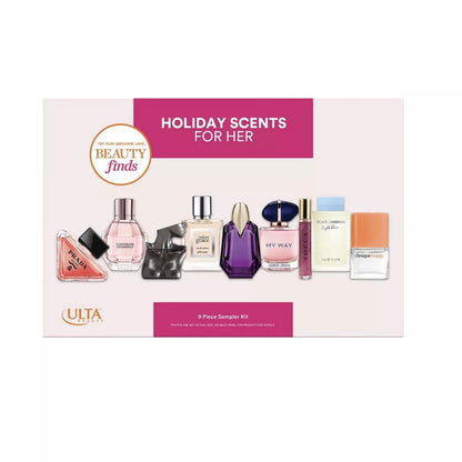 ULTA BEAUTY Holiday Scents for Her 9 pcs Mini Perfume Set for women