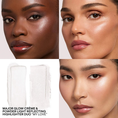 Patrick TA - Major Glow Creme & Powder Light Reflecting Translucent Highlighter Duo