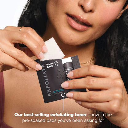 Paula's Choice - Skin Perfecting 2% BHA Exfoliating Toner Pads