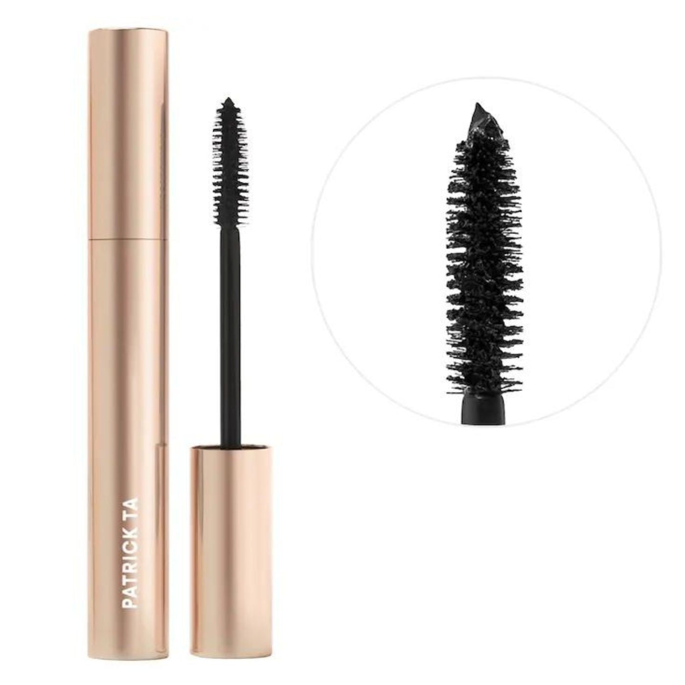 Patrick Ta Major Volume Mascara in sleek pink tube – Available at Brandz On Demand Pakistan