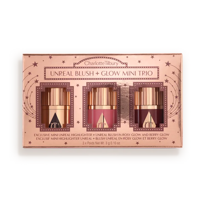 Charlotte Tilbury - Unreal Blush + Glow Mini Trio