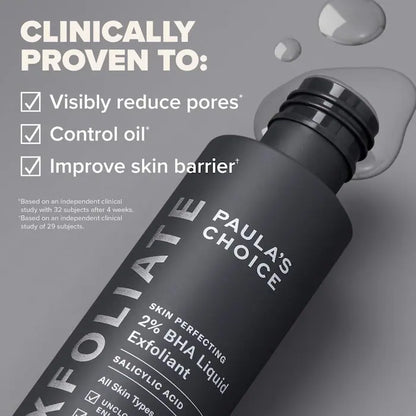Paula's Choice Skin Perfecting 2% BHA Liquid Exfoliant for Clear Skin