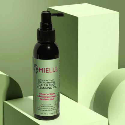 MIELLE - Rosemary Mint Scalp & Edge Cleansing Oil