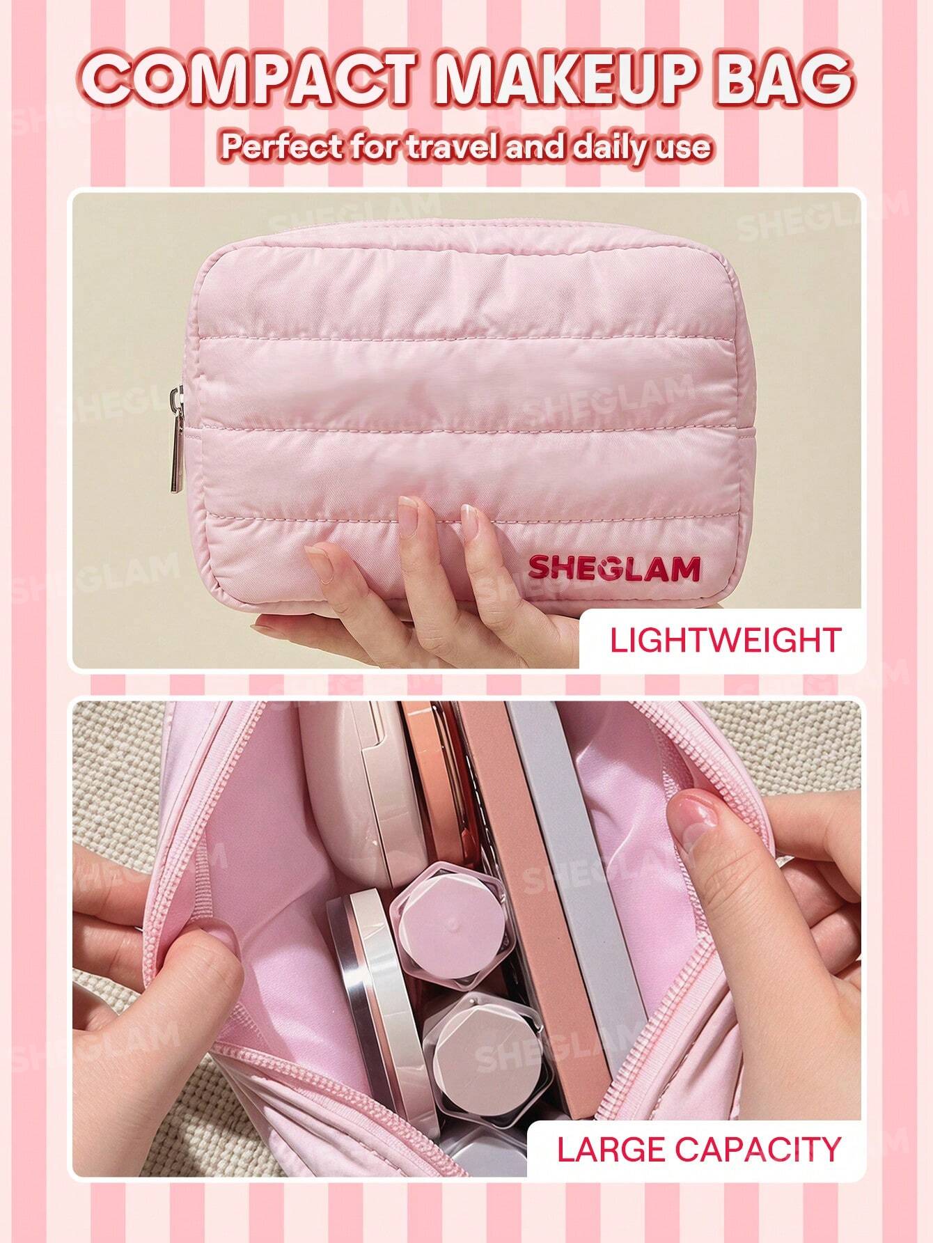 SHEGLAM - Makeup Bag Trousse De Maquillage
