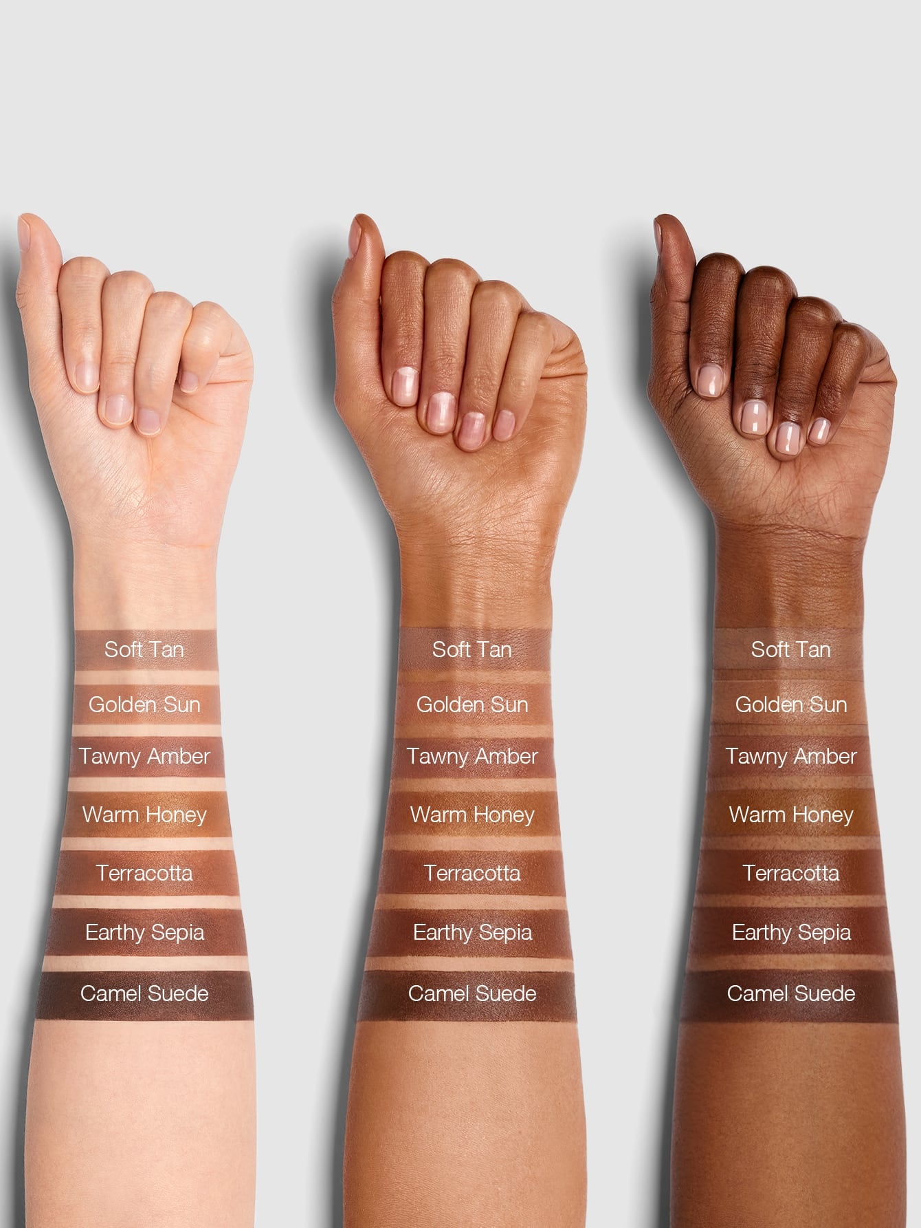 sheglam contour stick swatches