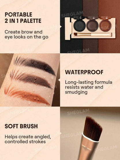 SHEGLAM - Streamline Brow & Eyeliner Gel