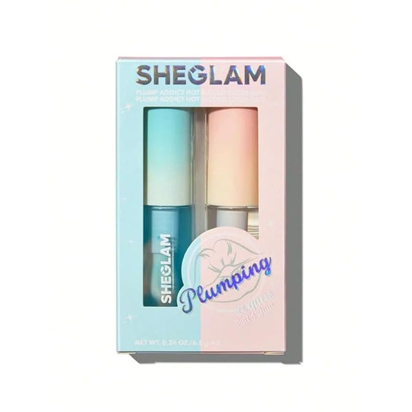 SHEGLAM Plump Addict Hot & Cold Gloss Duo 2 Pcs/Set