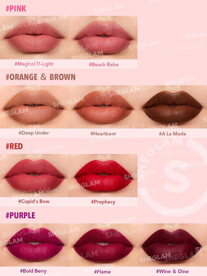 sheglam lipstick pakistan shades