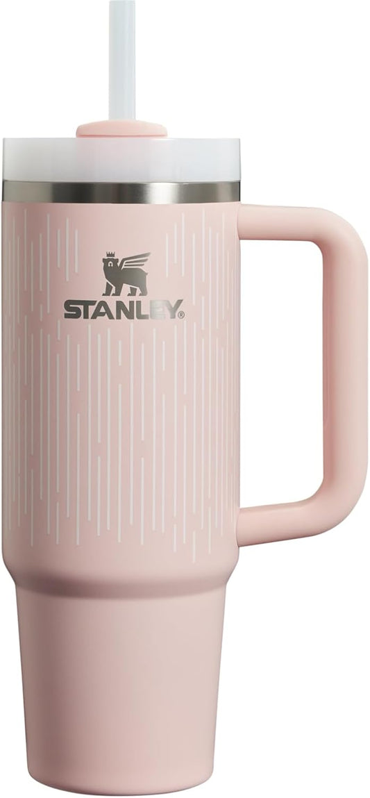 Stanley - Quencher H2.0 FlowState Tumbler - The Clean Slate Soft Rain Bloom