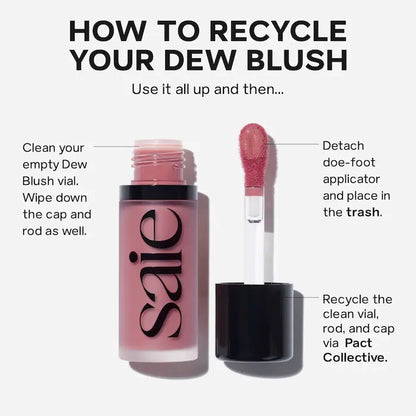 Saie Mini Dew Blush Trio Set
