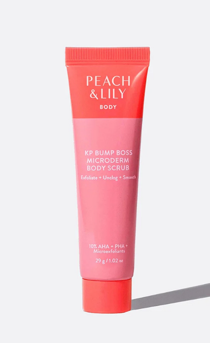 PEACH & LILY KP BUMP BOSS MICRODERM BODY SCRUB / 1.02 oz / 29g