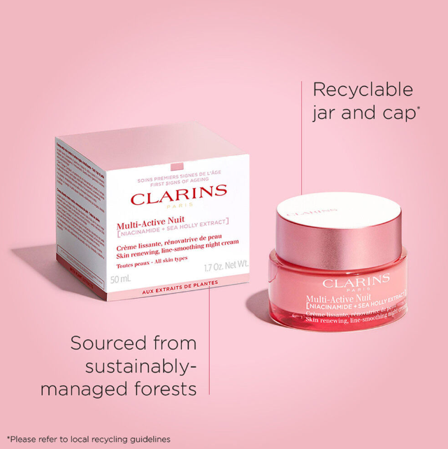 CLARINS - Multi-Active Night Face Cream - All Skin Types