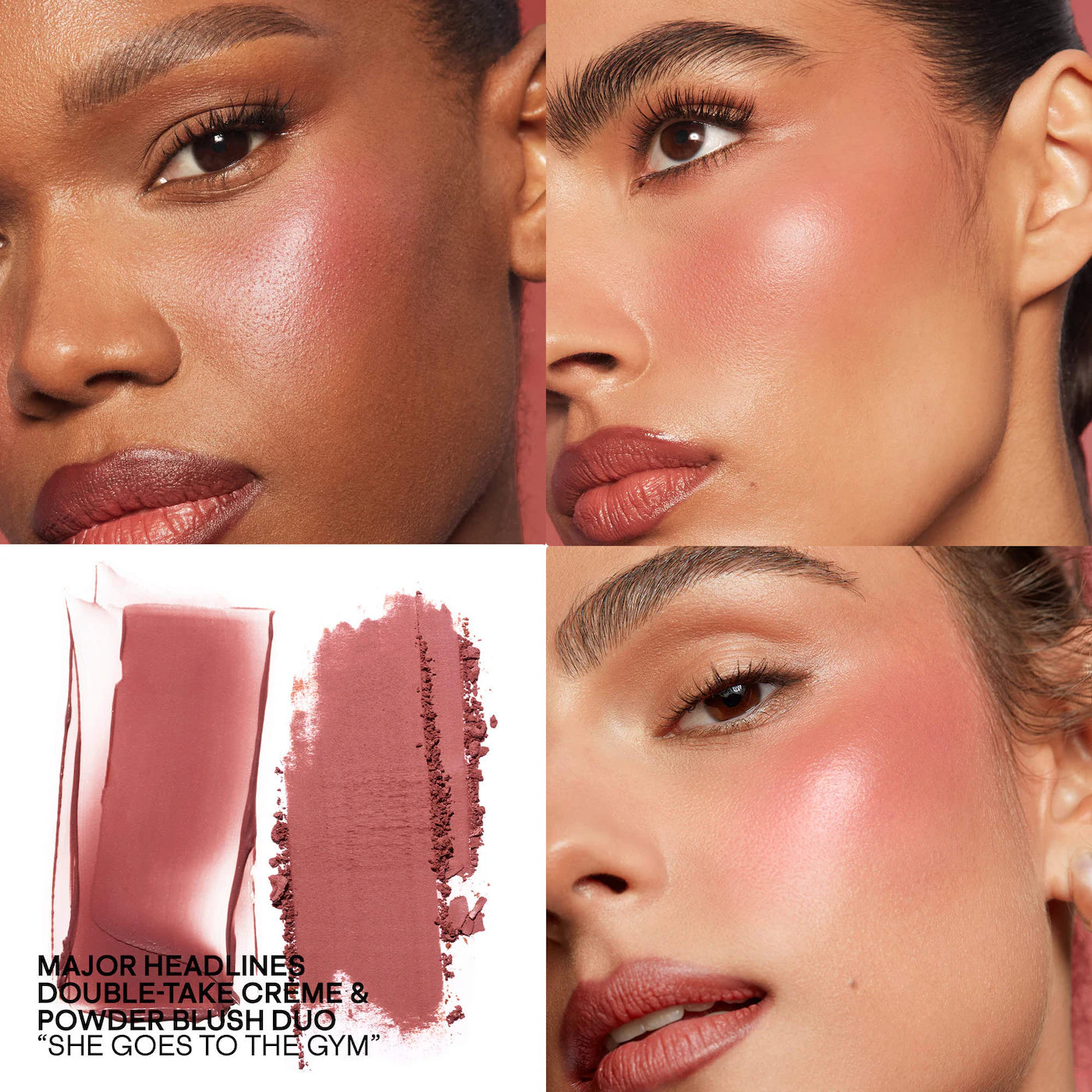Patrick TA - Mini Major Headlines Double-Take Crème & Powder Blush Duo