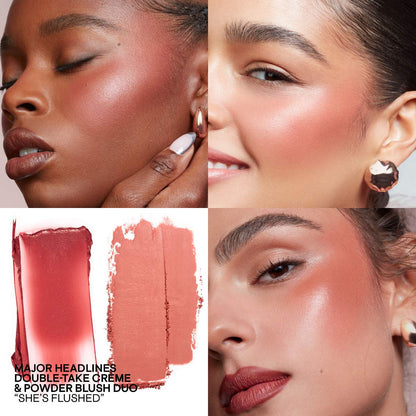 Patrick TA - Major Headlines Double-Take Crème & Powder Blush Duo