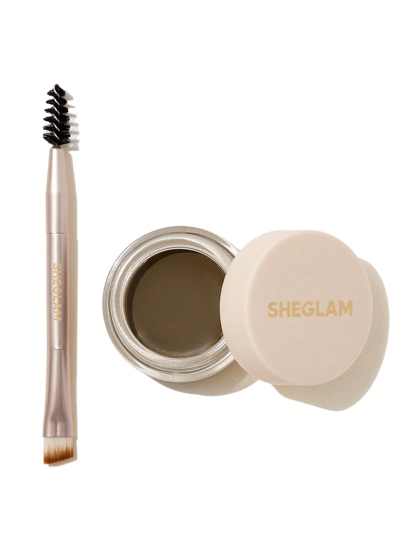 sheglam boss brow waterproof pomade - soft brown