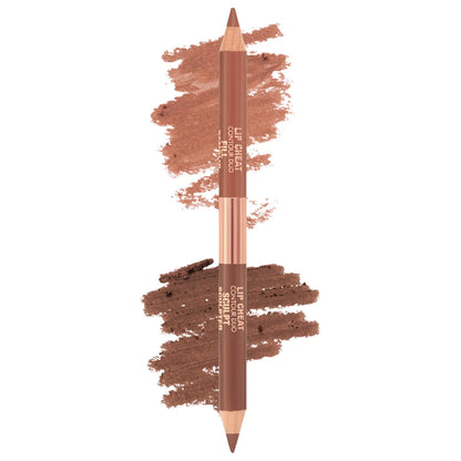 charlotte tilbury lip cheat contour duo tan