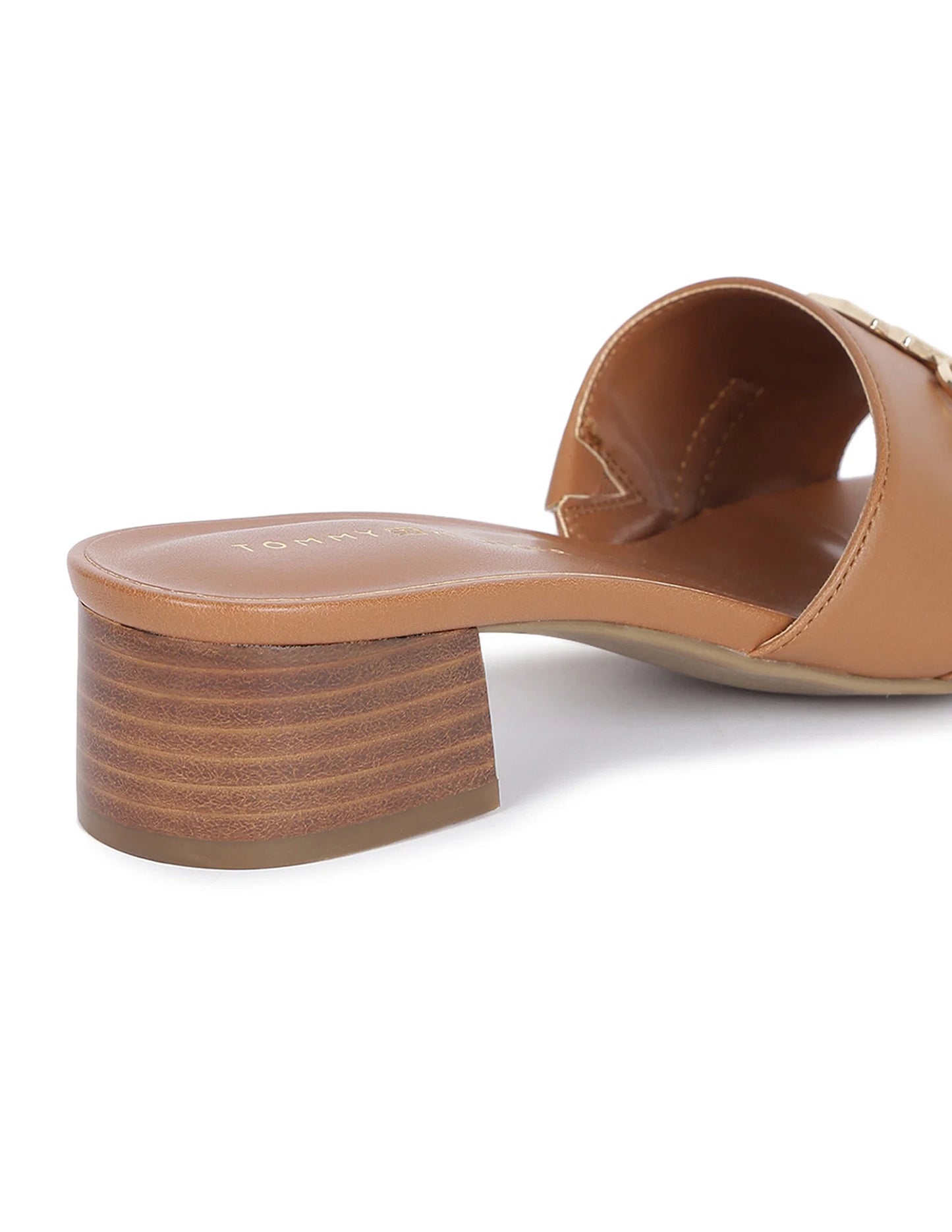 Tommy Hilfiger Women's Pippe Stacked Heel Slide-on Sandals