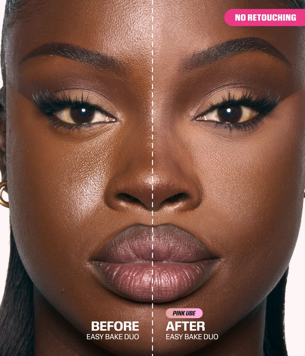 Huda Beauty - Easy Bake Loose Powder Brightening + Correcting Duo