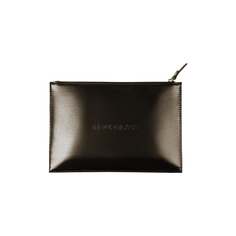 Hour Glass - Vegan Leather Makeup Clutch