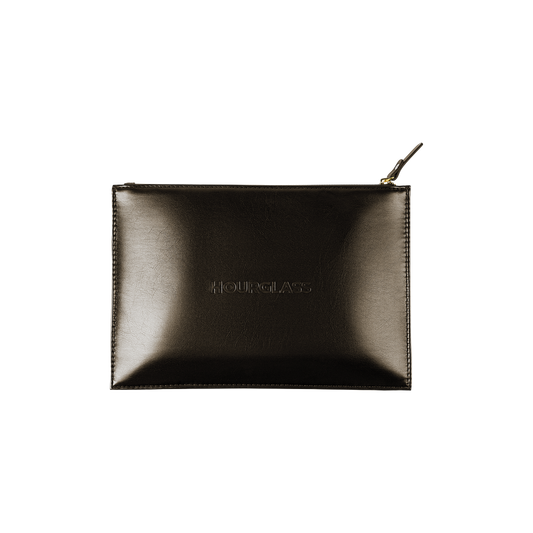 Hour Glass - Vegan Leather Makeup Clutch