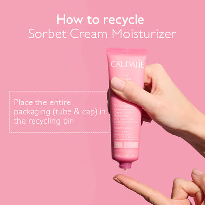 Caudalie  VinoHydra Sorbet Cream Moisturizer with Hyaluronic Acid