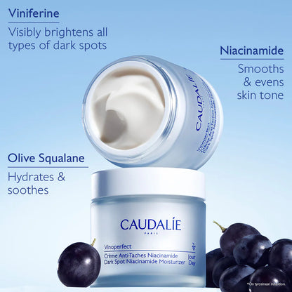 Caudalie  Vinoperfect Dark Spot Brightening Refillable Moisturizer with Niacinamide