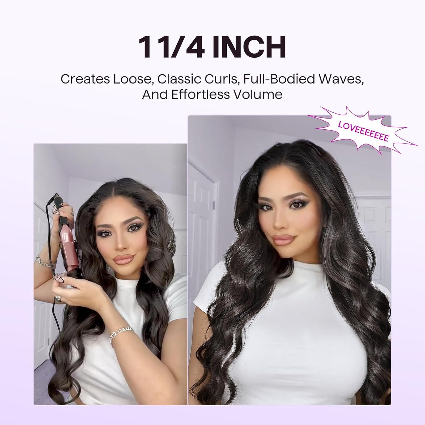 Wavytalk - Multi Curl 3 in 1 Curling Wand Set