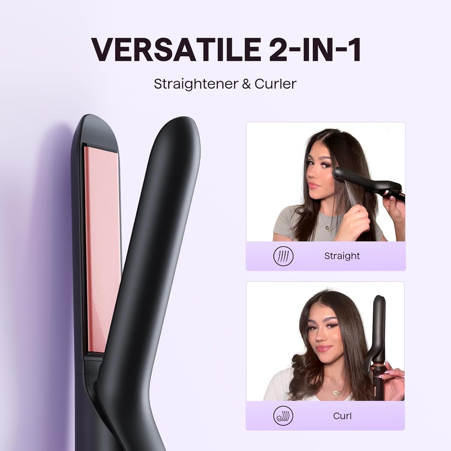 Wavytalk - Multi Curl 3 in 1 Curling Wand Set
