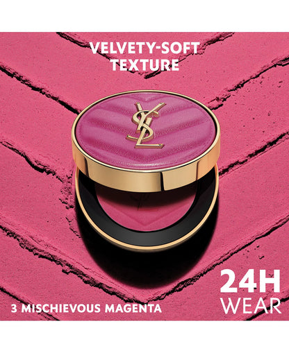 YSL - Make Me Blush 24H Buildable Blurring Powder Blush