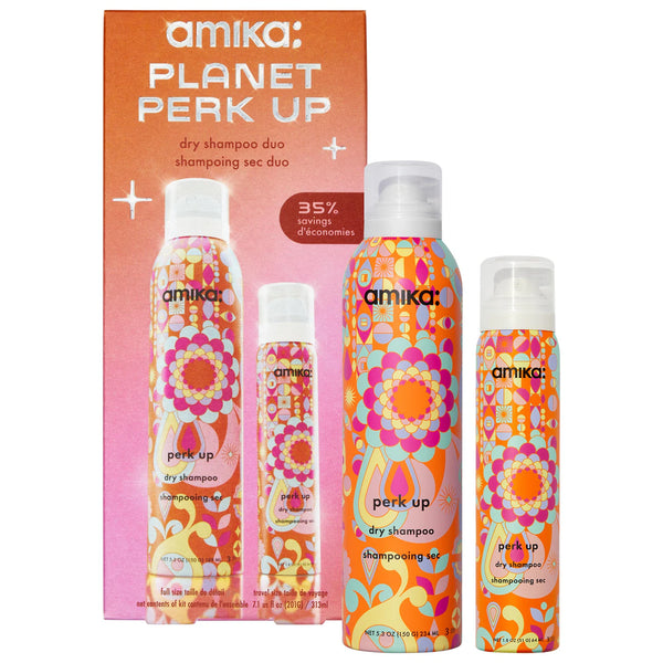 Amika Planet Perk Up Dry Shampoo Duo Set