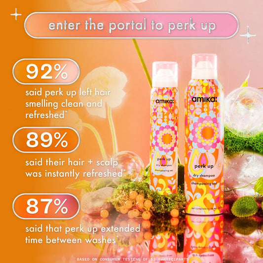 Amika Planet Perk Up Dry Shampoo Duo Set