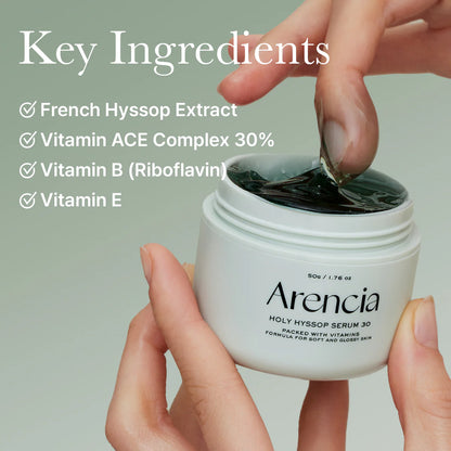 Arencia - Hyssop Serum 30