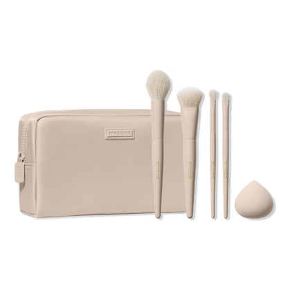 Morphe - Oat Latte 5-Piece Face & Eye Brush Set