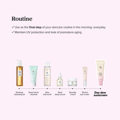 Beauty of Joseon - Day Dew Sunscreen