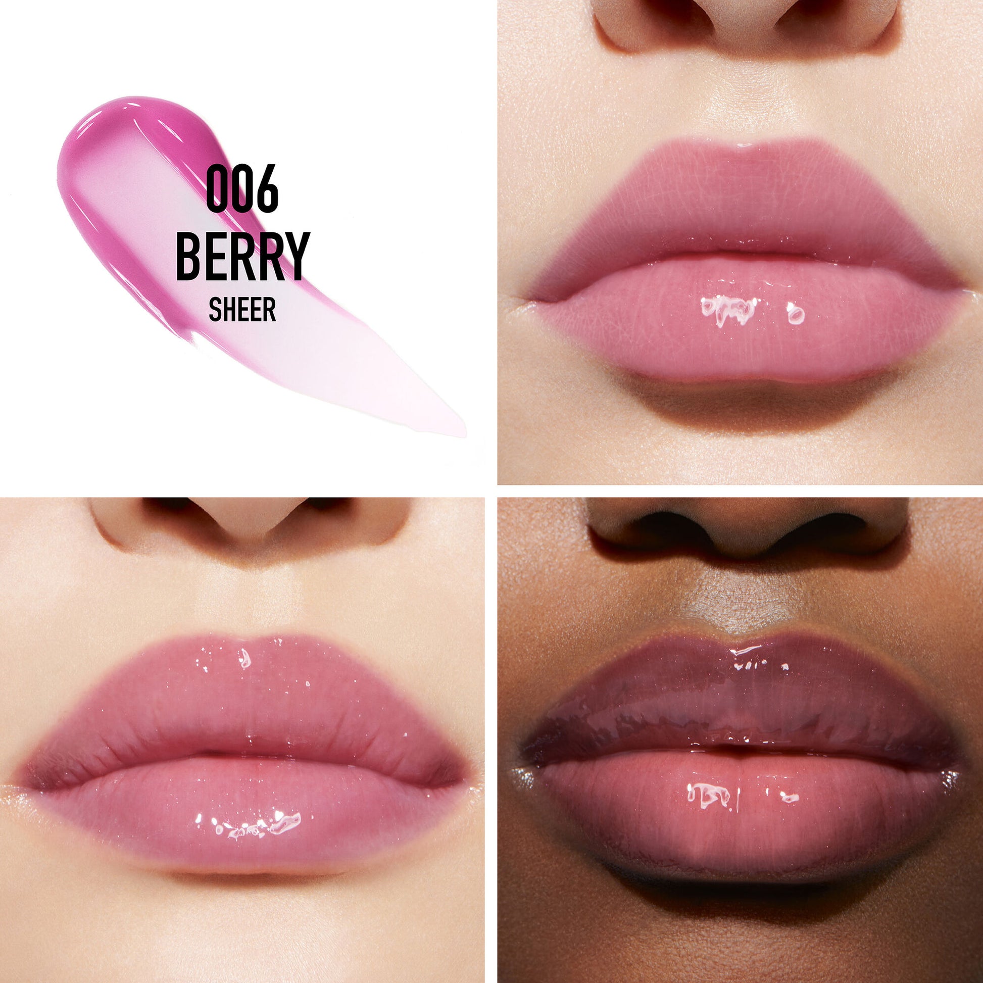 006 Berry - a sheer fuschia / 0.17 oz