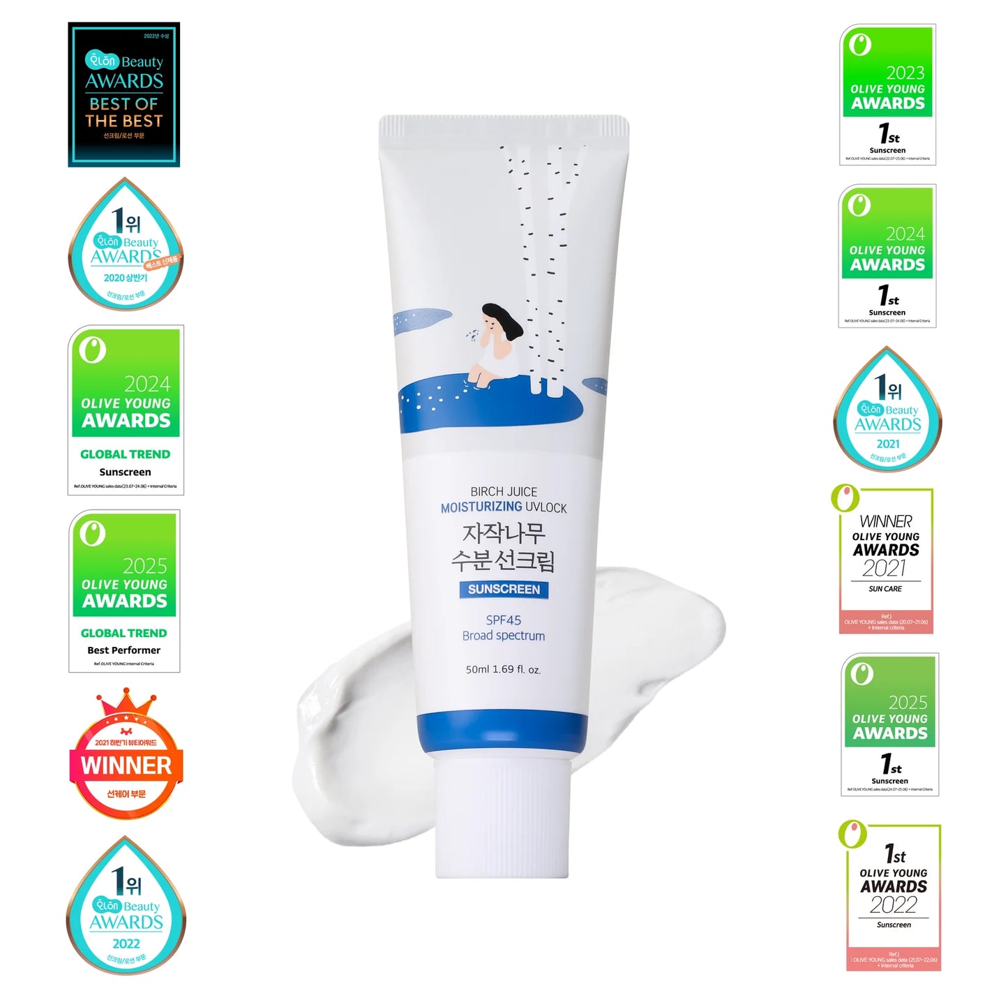 Round Lab - Birch Moisturizing Sunscreen