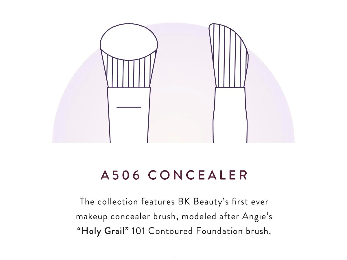 BK Beauty - Angie Hot & Flashy A506 Concealer Brush