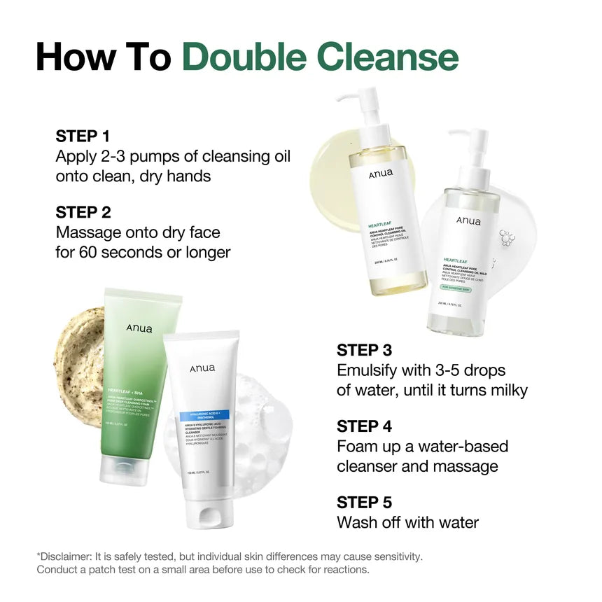 Anua - Travel Size Double Cleansing Duo Set