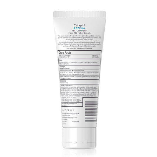 CETAPHIL ECZEMA RESTORADERM FLARE-UP RELIEF CREAM