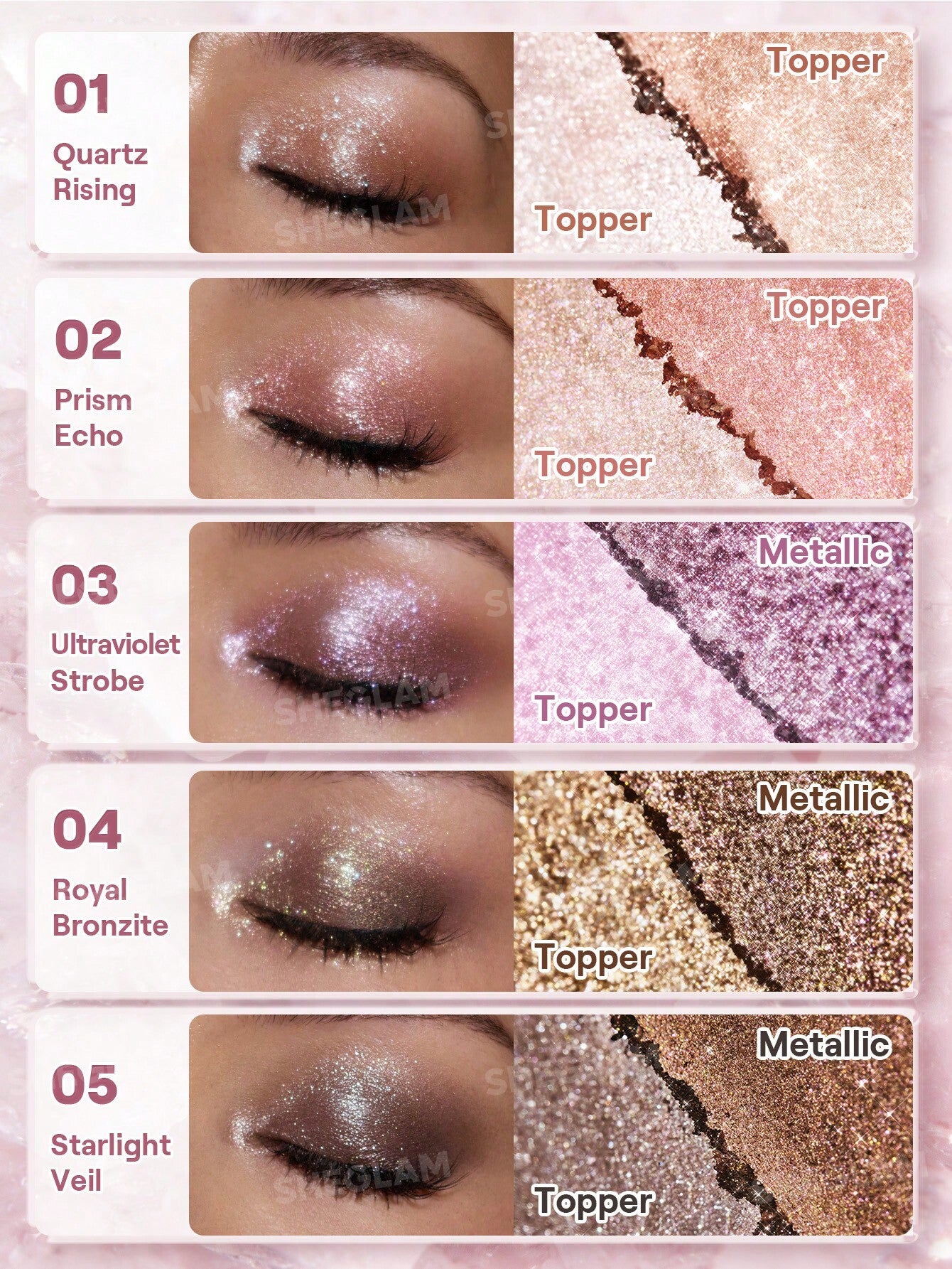 SHEGLAM - Prismalight Baked Gelee Eyeshadow Duo-Prism Echo