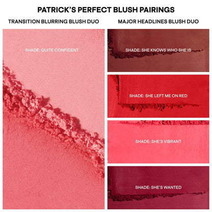 PATRICK TA - Major Headlines Transition Blurring Under Eye Blush Duo