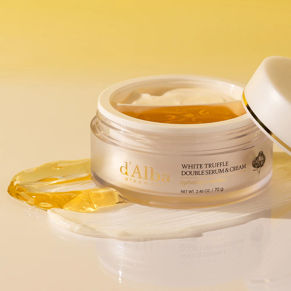 d'alba white truffle double serum & cream 70g