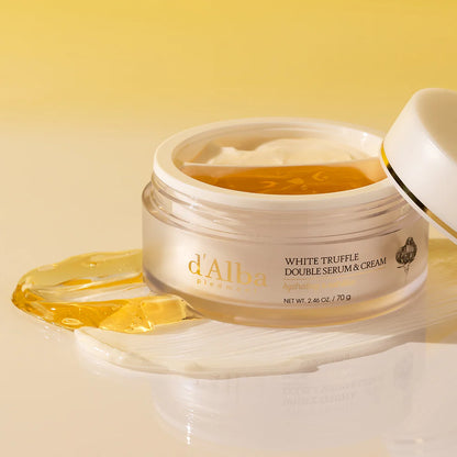 d'alba white truffle double serum & cream 70g