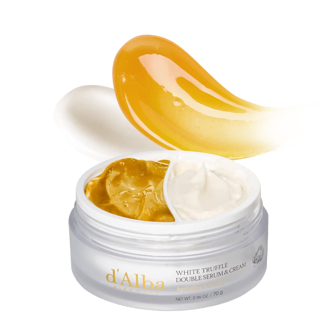 d'alba white truffle double serum & cream