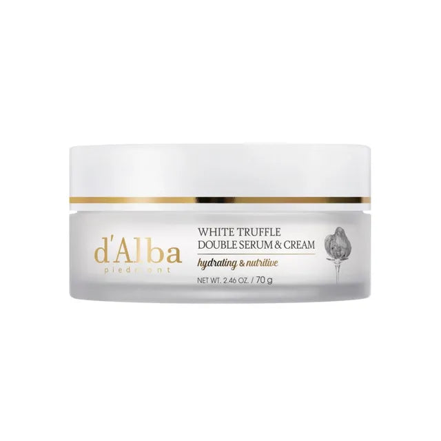 d alba white truffle double serum & cream