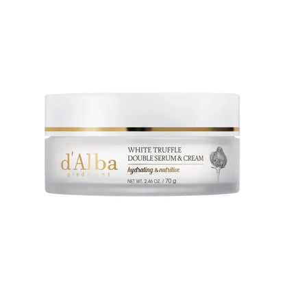 d alba white truffle double serum & cream
