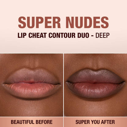 charlotte tilbury lip cheat contour duo shade deep