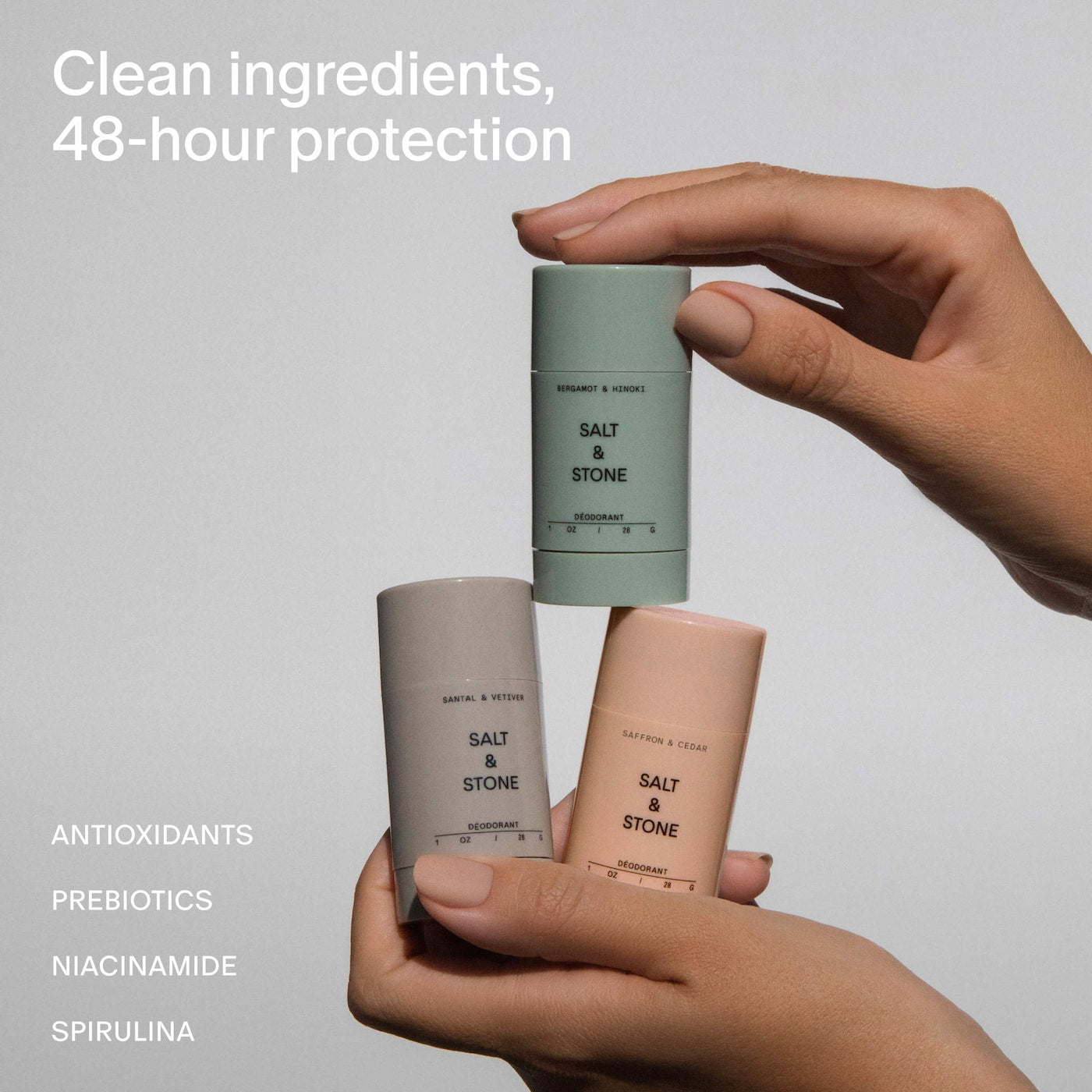 Salt & Stone  - Mini Deodorant Discovery Gift Set