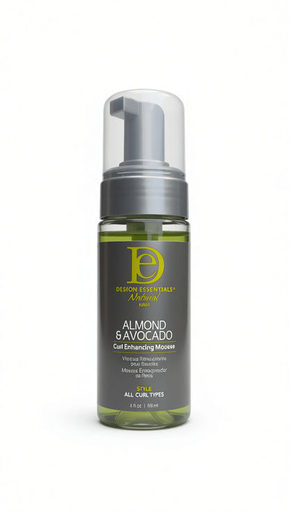 DESIGN ESSENTIALS - Almond & Avocado Curl Enhancing Mousse